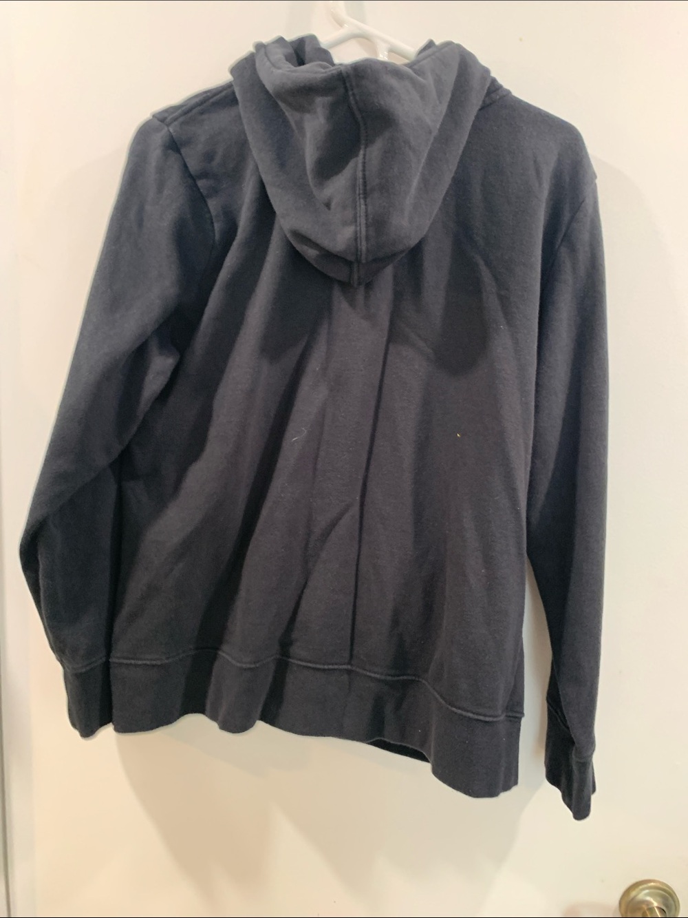 The North Face Black Hoodie with Neon Pink & Neon Yellow Logo - Picture 4 of 4
